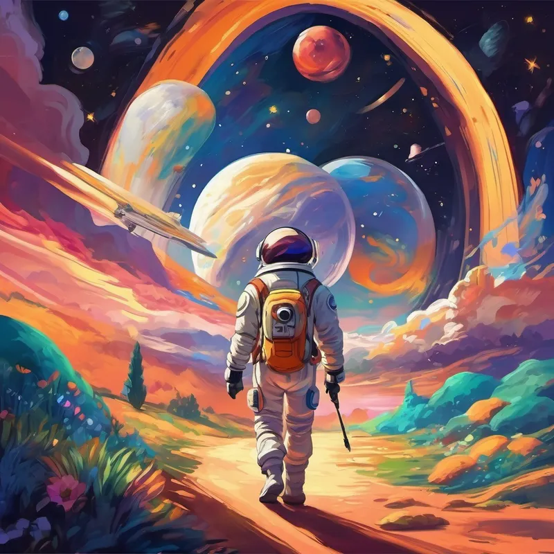 Proud country with diverse people and vibrant culture exploring and discovering in space