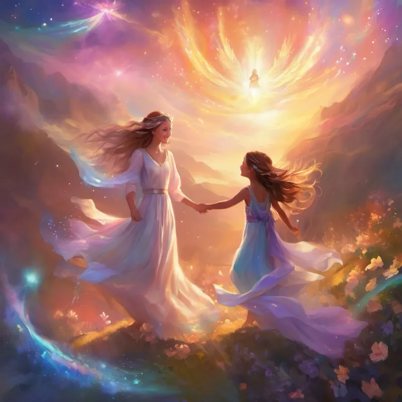 Parents agree with conditions. Chloe is overwhelmed with joy.