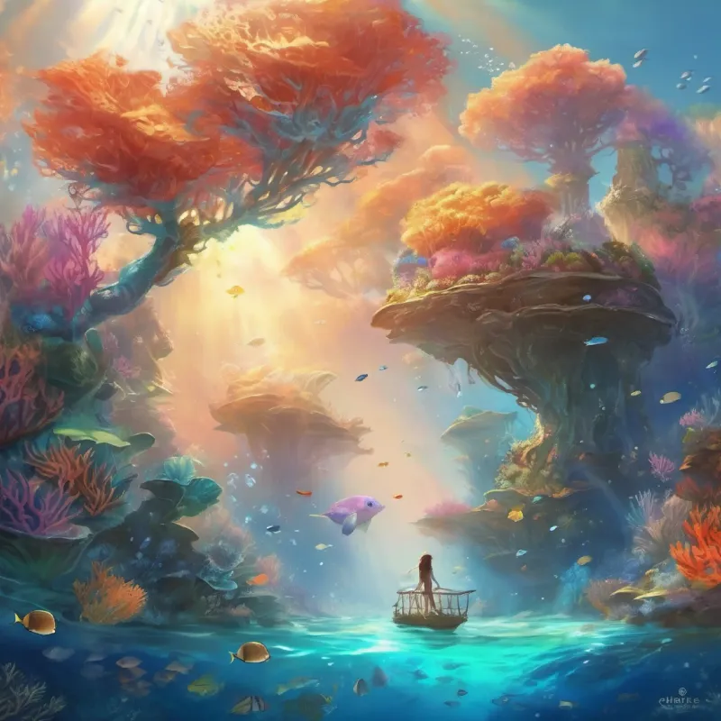 Chloe learns about balance and symbiosis while diving in the Coral Sea.