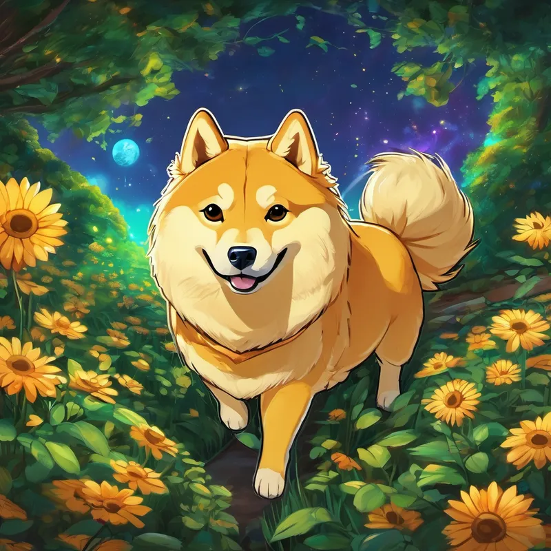 His positivity was infectious! Each act of kindness brought Cryptopia closer to its former joyous self. The people rekindled their trust in Dogecoin, embracing it as a symbol of hope and happiness. News of Doge's adventures spread like wildfire, inspiring people all around the world to believe in the power of Dogecoin and the potential for a brighter future. The FUD Monster, overwhelmed by the spirit of unity and positivity that Doge had ignited, disappeared from Cryptopia forever.