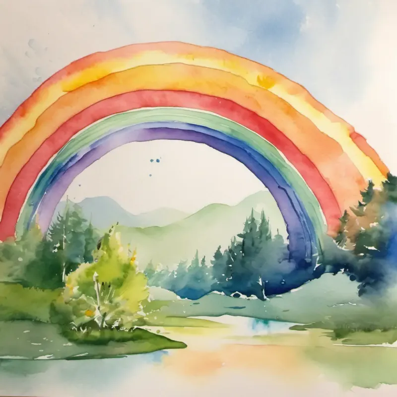 Concluding the impact of the rainbow message.