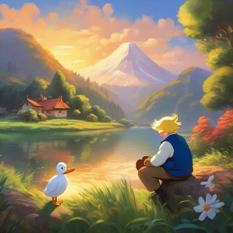 Donald enjoys the beauty of others while respecting his own talents.