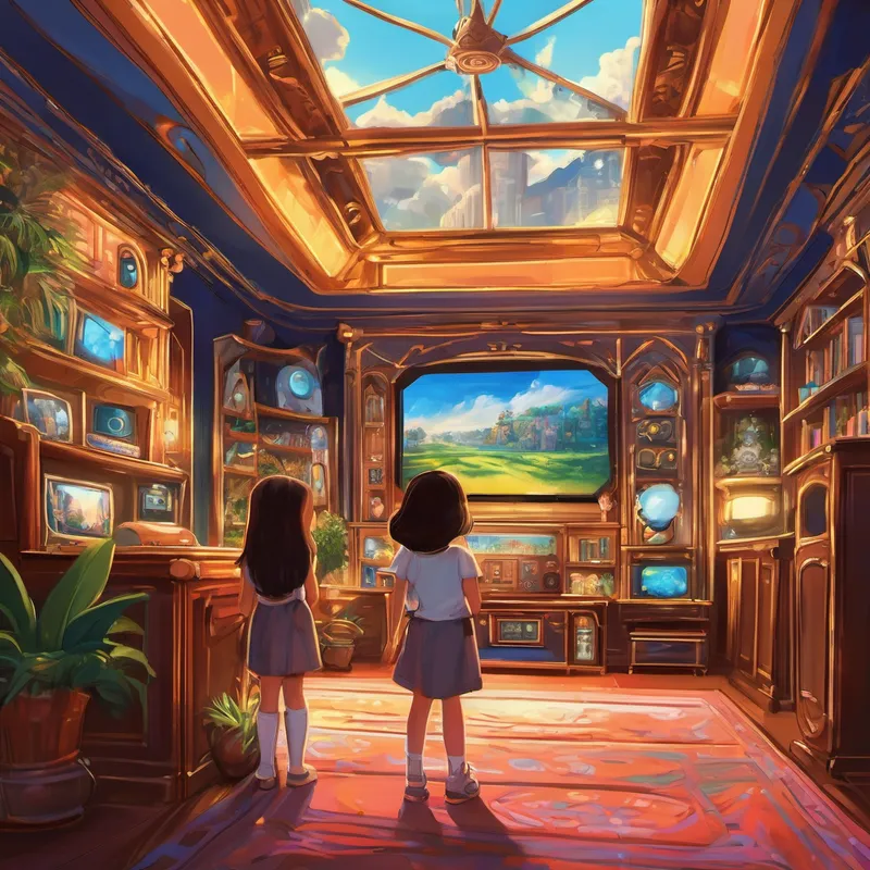 One day, while Lily and her family were out for a walk, they stumbled upon TechnoDreams. They were instantly captivated by the elaborate home theaters displayed in the showroom windows, complete with luxurious seats, gigantic screens, and mesmerizing surround sound systems. Lily's eyes widened with wonder, and she knew deep down that TechnoDreams was the answer to her dreams. Feeling excited, she urged her parents to take her inside. The moment they entered the store, they were welcomed by the friendly staff, each one ready to turn their dreams into reality.