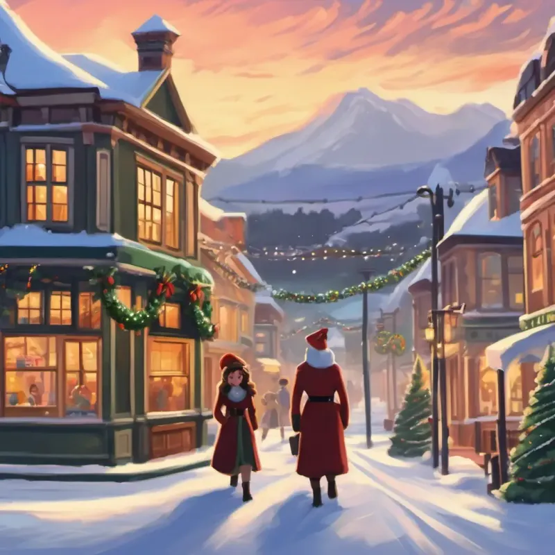 Introduction to Imogene and Janey, setting in a small town, introduction to the conflict