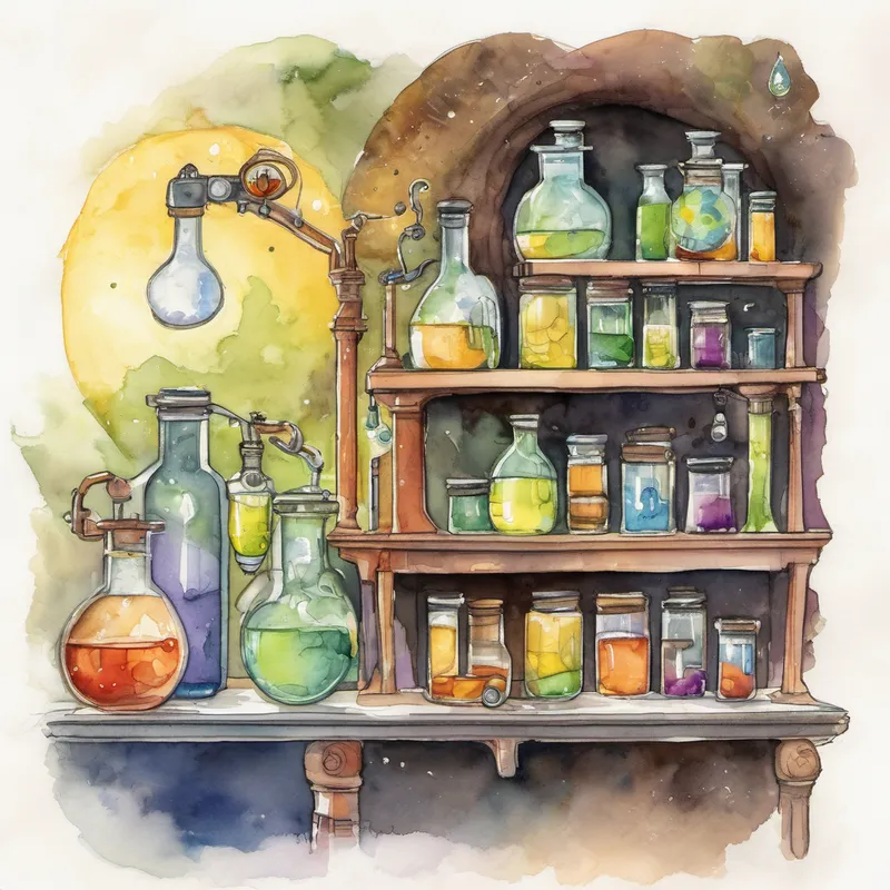 Once upon a time, in the bustling world of a science laboratory, there was a little beaker named Buzzy. Buzzy had always been an curious and adventurous beaker, but he often struggled with feelings of self-doubt and lack of confidence. Every night, as Buzzy drifted off to sleep, he dreamt of a world where he could overcome his fears and unlock his true potential. In Buzzy's dream, he found himself in a magnificent laboratory filled with all sorts of incredible experiments and scientific wonders. As he explored this dreamworld, Buzzy discovered an enchanted potion that promised to grant him unwavering confidence. The potion was hidden in a vial at the very top shelf, surrounded by various obstacles and challenges.