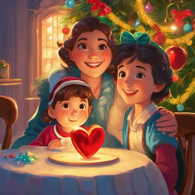 Piume lucenti, occhi curiosi, cuore gentile appreciates family love and friendship.