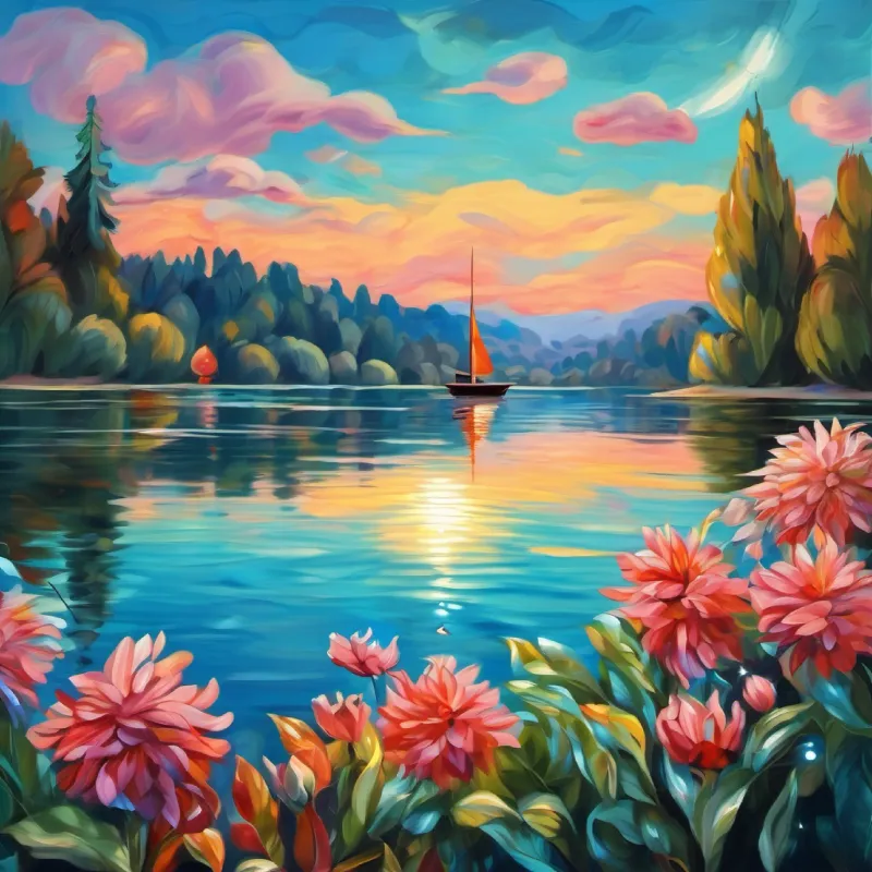 Piume lucenti, occhi curiosi, cuore gentile's birthday and reflections on the lake.